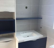 Meubles salle de bain suite parentale