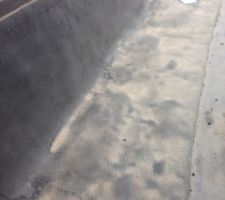 Chéneau de toit plat en epdm.
problème d'infiltration?