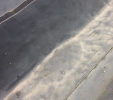 Chéneau de toiture plate en epdm, problème d'infiltration par le joint non terminé?