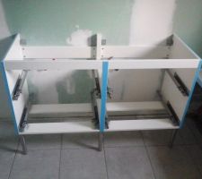 Positionnement du meuble de la salle de bain