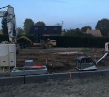 Pose des compteurs et voirie