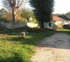 Nettoyage du terrain