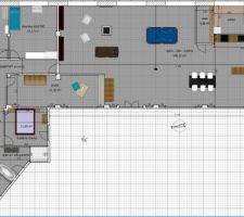 Voici le dernier plan. 
Nous avons eu beaucoup de bonnes idées de la part des contributeurs du forum "plans de maisons", comme cette entrée vitrée sur le pignon sud.
Les grandes lignes sont là, des petites modifications auront certainement encore lieu.