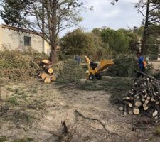 Broyage de la première partie