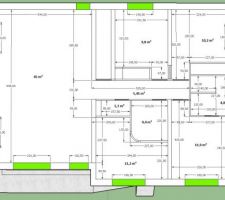 Plan maison côté