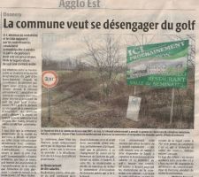 Donnery : La commune veut se désengager du golf