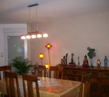 Le luminaire du s&eacute;jour.