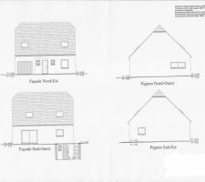 Plan définitif - façades