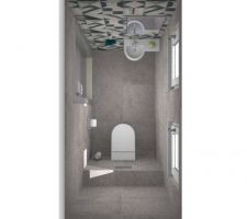 Carrelage graphique Durstone Villa Ibiza pour des WC styl&eacute;s !