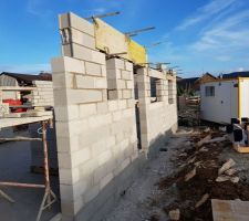 Jour 4 élévation des murs