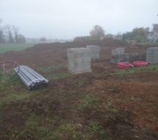 Première livraison matériaux