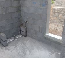 Encadrements termin&eacute;s pour prise des mesures pour les alu