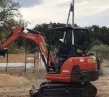 Tranchée EDF viabilisation