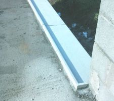 Finition maçonnerie, appuis posés