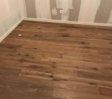 Parquet de la chambre/dressing