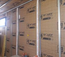 Futur emplacement de notre dressing de 3m en linéaire!
