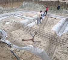 Mise en place des aciers