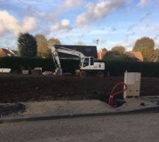 Preparation de la voirie