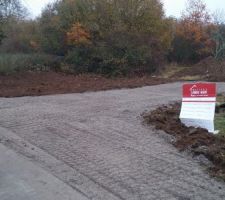Accès chantier