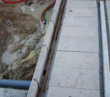 Détail du ferraillage externe