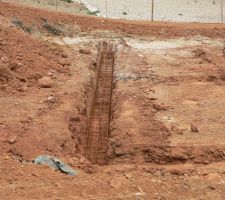 Le ferraillage des fouilles