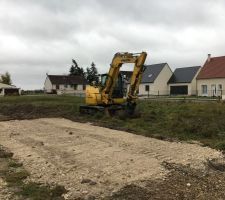 Accès chantier terminé
