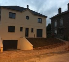 Terrassement en cours