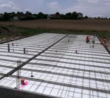 Plancher vide sanitaire preparation dalle