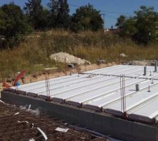 Plancher vide sanitaire preparation dalle