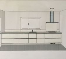 Vue partie plan de travail