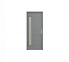 Choix de ma porte d'entrée.
Porte d'entrée Bel'M, modèle "Abscisse"