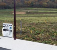 Implantation de la maison sur le terrain