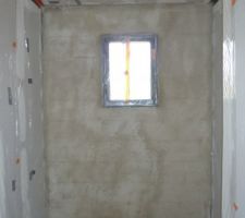 Enduits &agrave; la chaux int&eacute;rieurs
Gobetis dressing