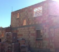 Charpente en cours