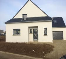 Terrassement du terrain fait à la va-vite