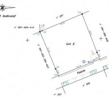 Plan de notre lot