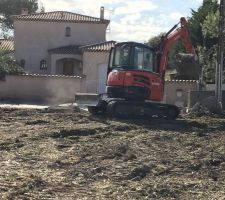 Démolition clôture