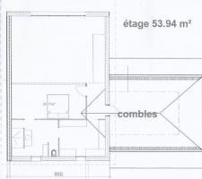 Plan a jour étage