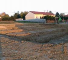 4ème jour de travail du terrassier