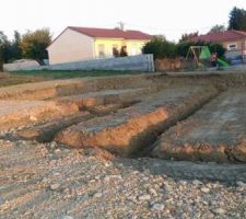 4ème jour de travail du terrassier