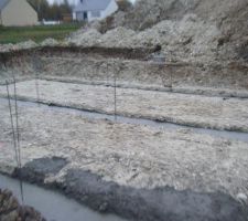 Coulage des fondations 17 novembre