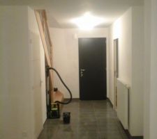 Sous couche terminé, et plafond fini