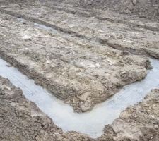 Le béton de propreté est enfin coulé !
