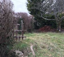 L'entr&eacute;e du terrain