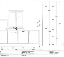 Plan cuisine c&ocirc;t&eacute; "ext&eacute;rieur"