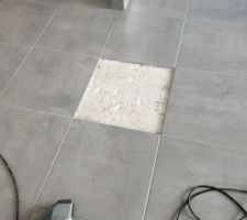 Changement de deux carreaux