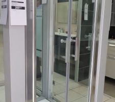 Porte vitr&eacute;e douche Salle de bains