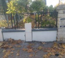 Viabilisation (à ma charge): pause des coffret GAZ et électricité