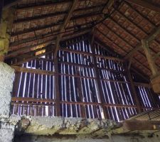 L'intérieur en l'état