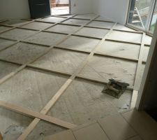 Lambourdage salle &agrave; manger